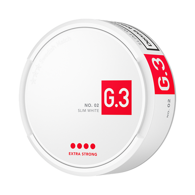 G.3 Slim Extra Strong White Portion