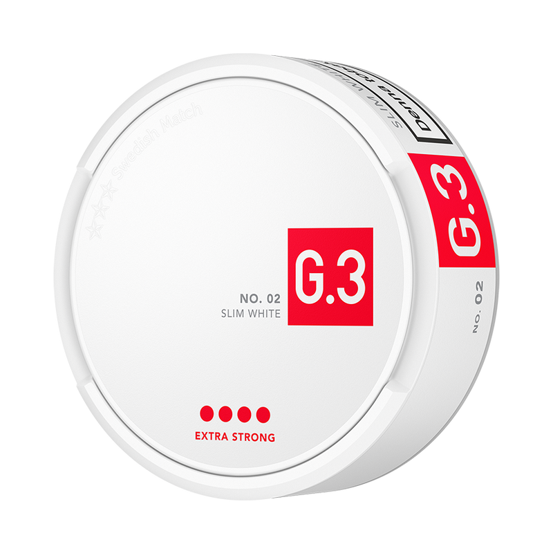 G.3 Slim Extra Strong White Portion