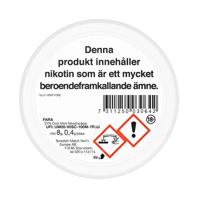 ZYN Cool Mint Mini Extra Strong