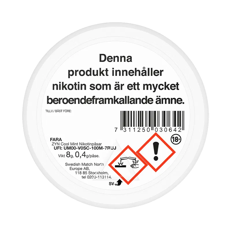 ZYN Cool Mint Mini Extra Strong