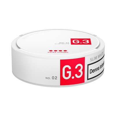 G.3 Slim Extra Strong White Portion