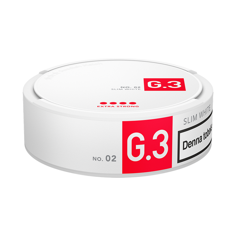 G.3 Slim Extra Strong White Portion
