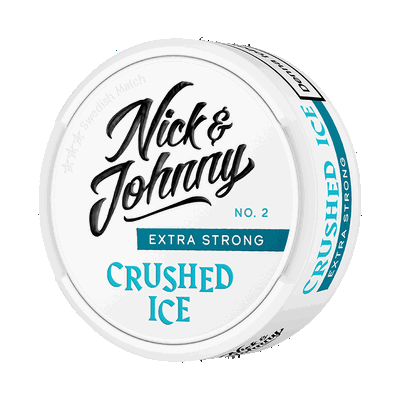 Nick & Johnny Crushed Ice Extra Strong White Portion
