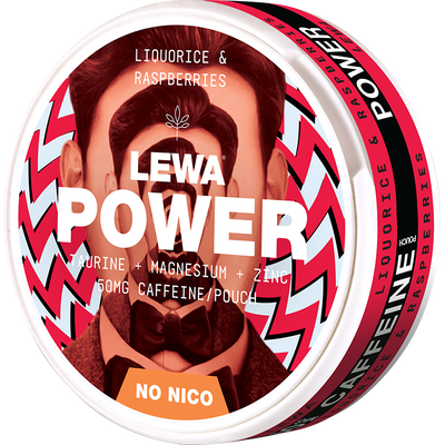 LEWA Liquorice & Raspberries Nikotinfritt