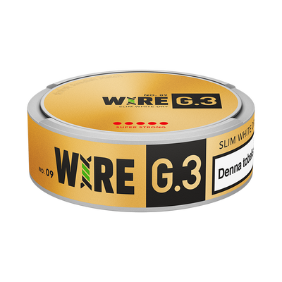 G.3 WIRE Slim White Dry Super Strong