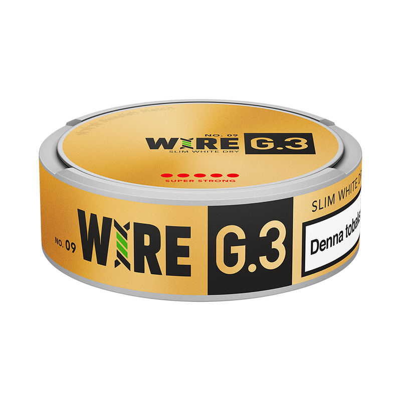 G.3 WIRE Slim White Dry Super Strong