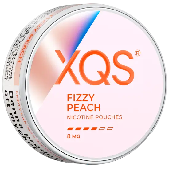 XQS Fizzy Peach Slim 8 MG