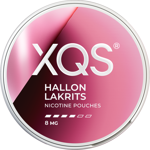 XQS Hallon Lakrits Slim 8 MG