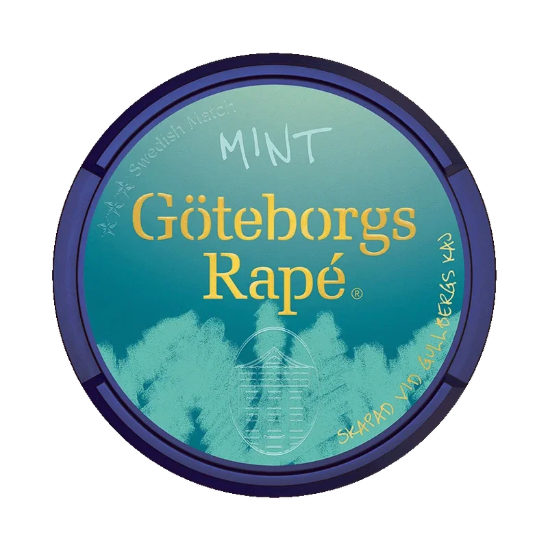 Göteborgs Rapé Mint Vit Portion