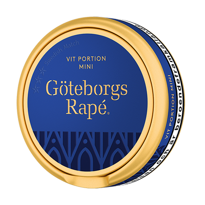 Göteborgs Rapé Mini Vit Portion