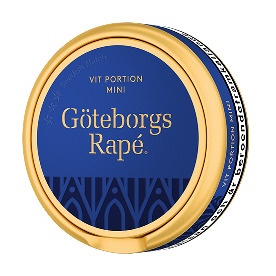 Göteborgs Rapé Mini Vit Portion