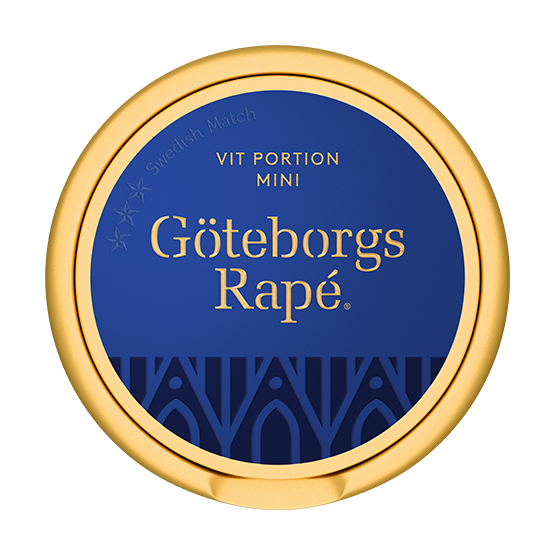 Göteborgs Rapé Mini Vit Portion