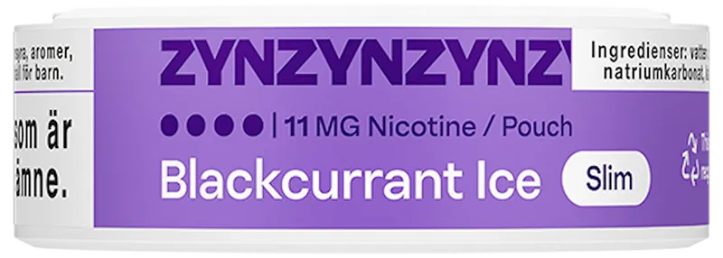 ZYN Blackcurrant Ice Slim S4