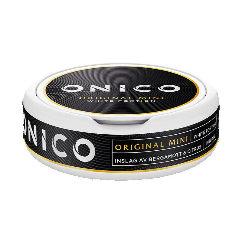 Onico Mini White Portion Nikotinfritt Snus