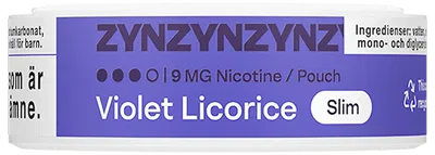 ZYN Violet Licorice Slim Strong