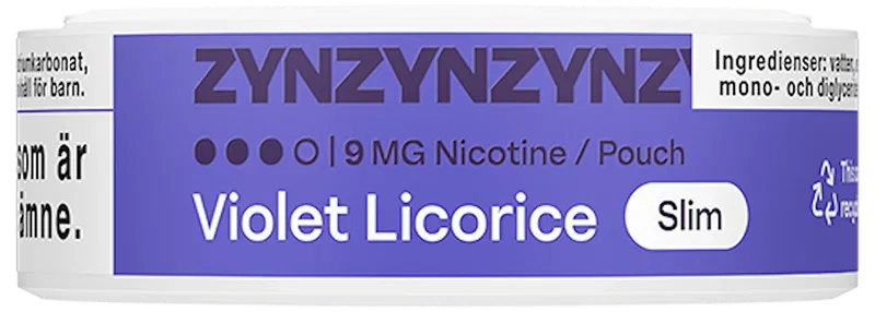 ZYN Violet Licorice Slim Strong