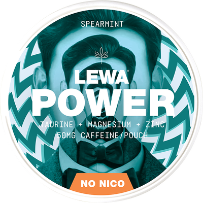 LARGE - FRONT - SE - FUCTIONAL NO NICO - POWER SPEARMINT - TRANSPARENT