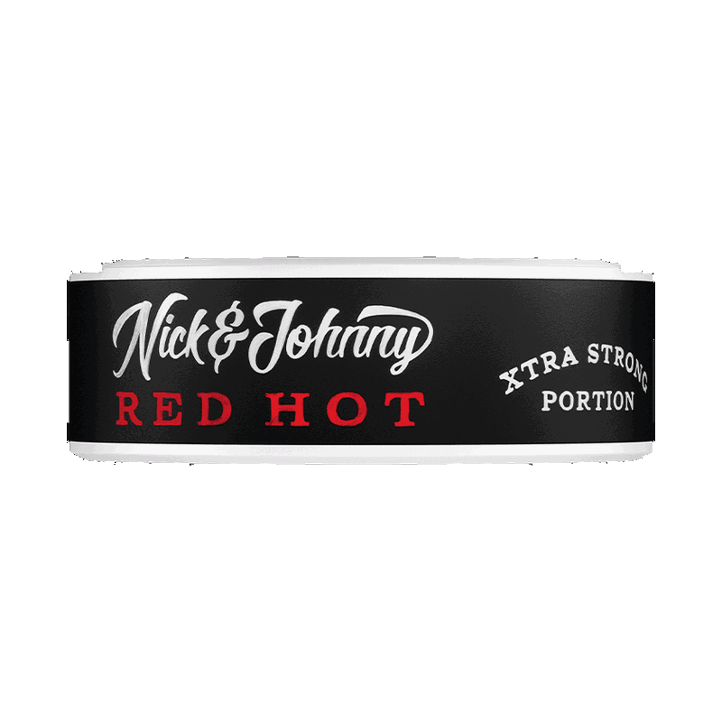 Nick & Johnny Red Hot Extra Strong Portion