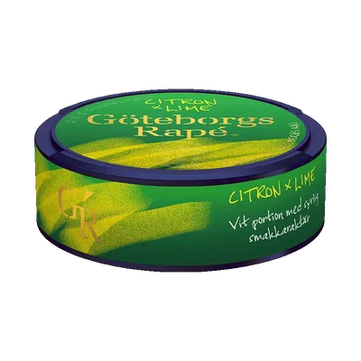 Göteborgs Rapé Citron x Lime Vit Portion