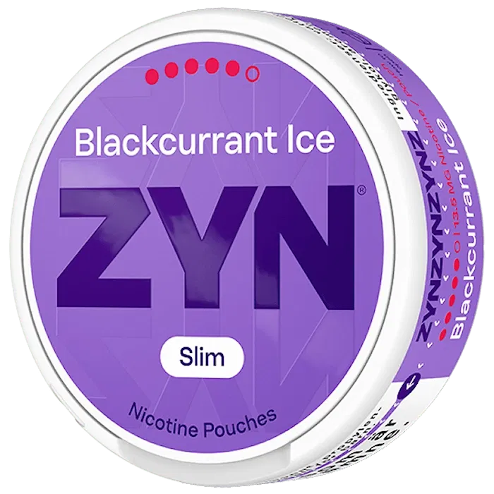 ZYN Blackcurrant Ice Slim S5