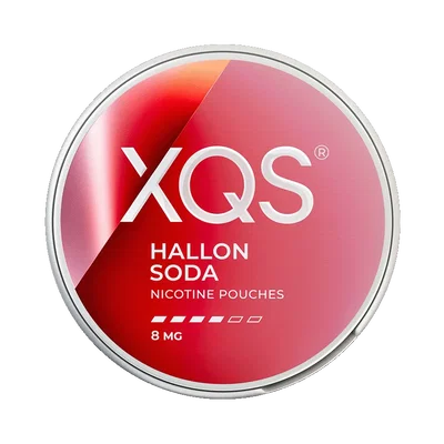 XQS Hallonsoda Slim 8 MG fram