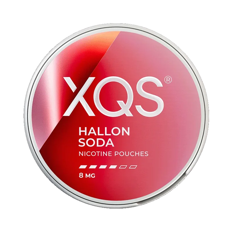 XQS Hallonsoda Slim 8 MG