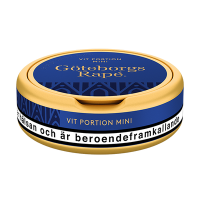 Göteborgs Rapé Mini Vit Portion