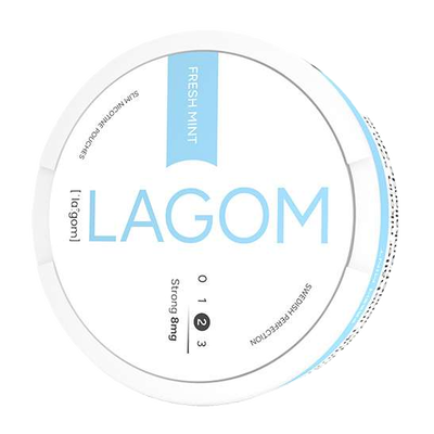 LAGOM Fresh Mint Strong 8 mg