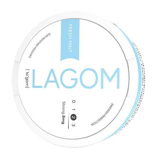 LAGOM Fresh Mint Strong 8 mg