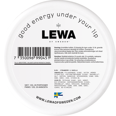 LEWA Strawberry & Vanilla Nikotinfritt