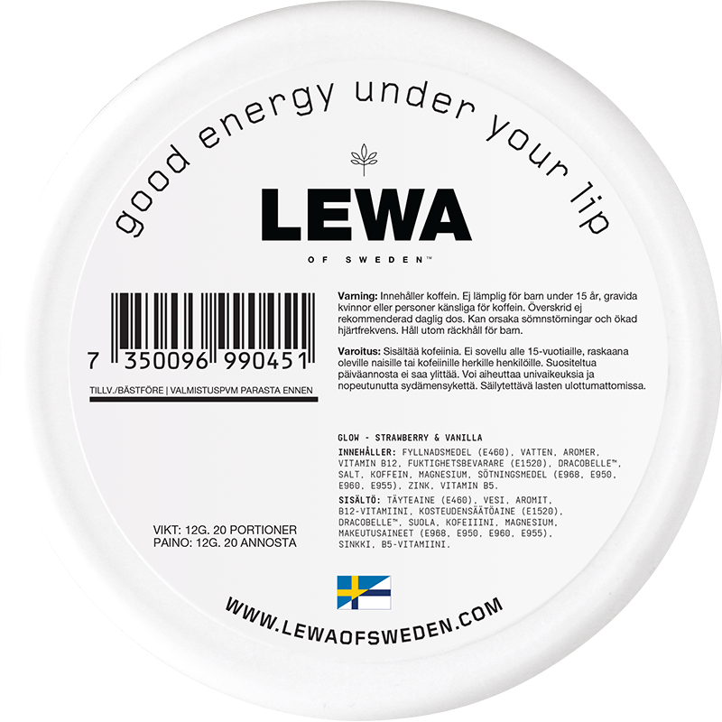 LEWA Strawberry & Vanilla Nikotinfritt
