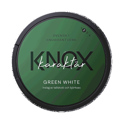 Knox Karaktär Green White fram