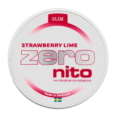 Zeronito Strawberry Lime Slim Nikotinfritt fram