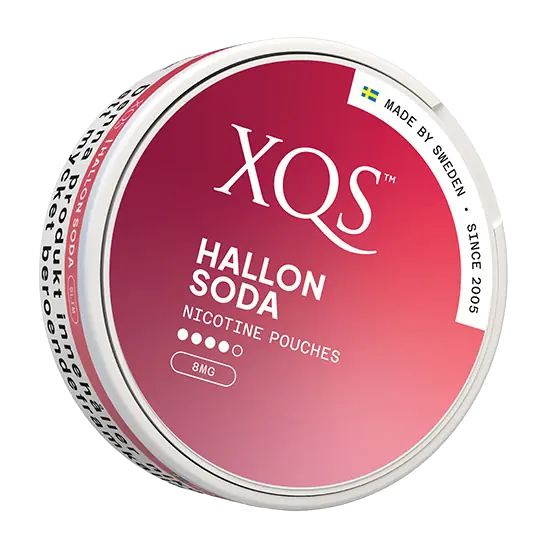 XQS Hallonsoda Slim Strong