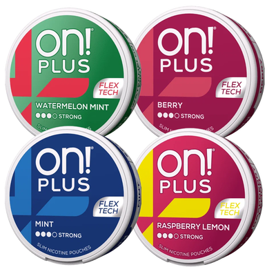 on! PLUS Mixpack Strong 4-pack