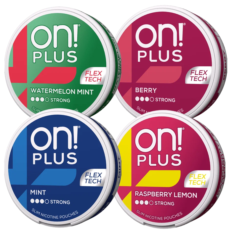 on! PLUS Mixpack Strong 4-pack