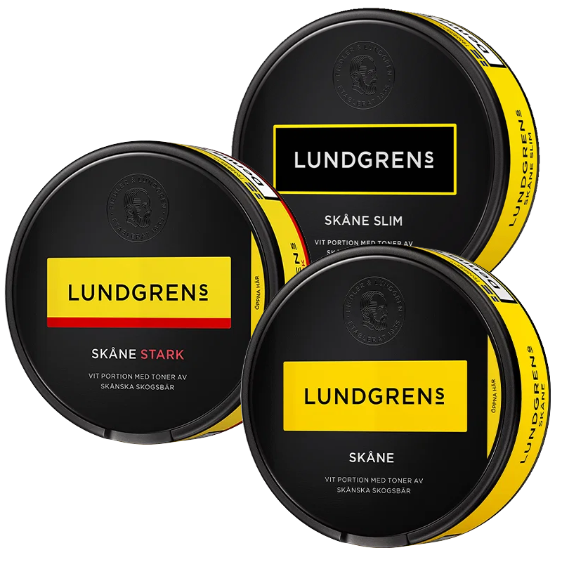 LUNDGRENs Skåne Portion Mixpack 3-pack