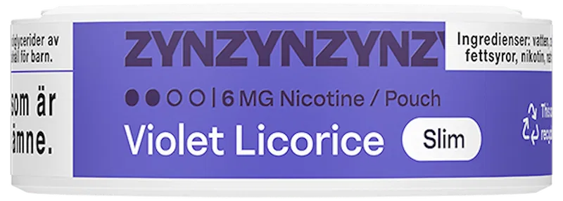 ZYN Violet Licorice Slim Normal