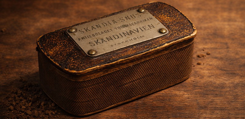 Skandia-Snus och äldre snusdosor – en tillbakablick på en snusdosa från förr