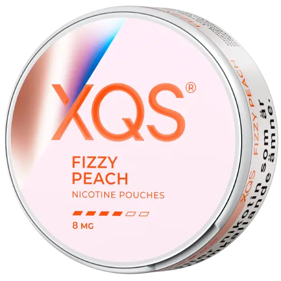 XQS Fizzy Peach Slim 8 MG