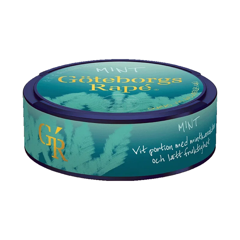 Göteborgs Rapé Mint Vit Portion