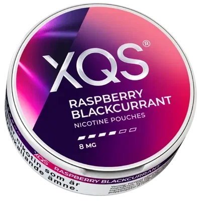 XQS Raspberry Blackcurrant 8 MG