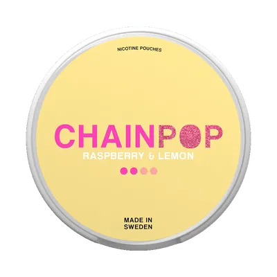 Chainpop Raspberry & Lemon fram