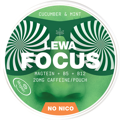 LARGE - FRONT - SE - FUNCTIONAL NO NICO - FOCUS CUCUMBER & MINT - TRANSPARENT