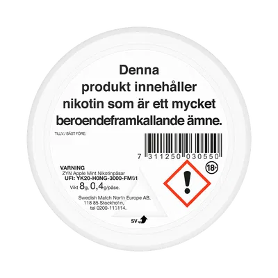 ZYN Apple Mint Mini Normal