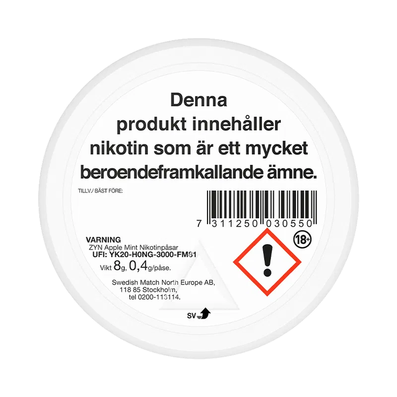 ZYN Apple Mint Mini Normal