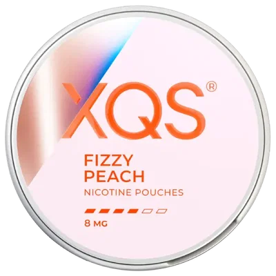 XQS Fizzy Peach Slim 8 MG fram
