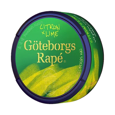 Göteborgs Rapé Citron x Lime Vit Portion