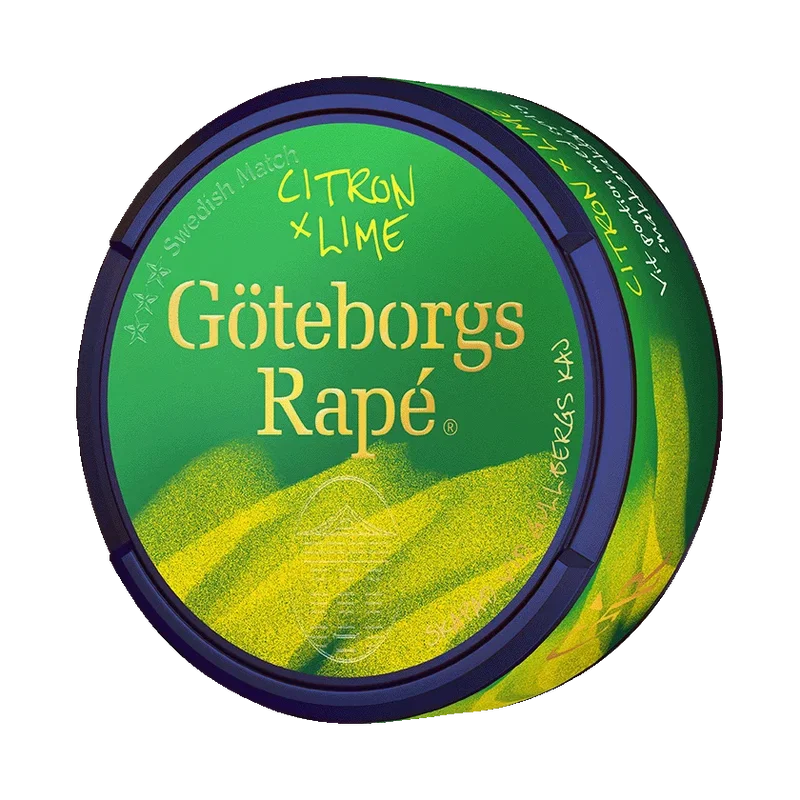 Göteborgs Rapé Citron x Lime Vit Portion
