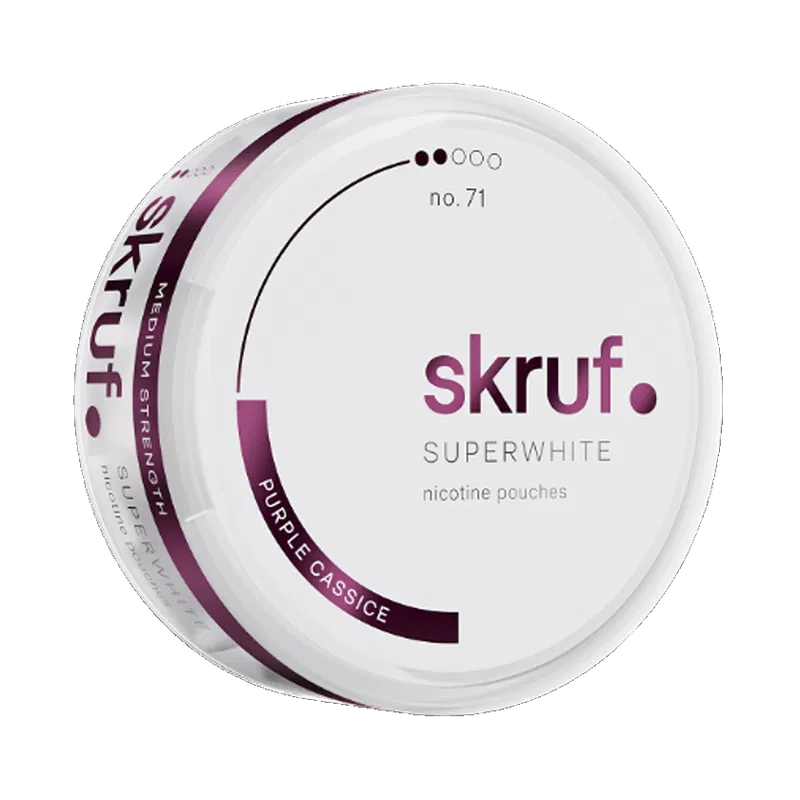 Skruf Superwhite No. 71 Purple Cassis